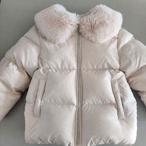 룰라비 퍼 카라 다운점퍼 130 사이즈