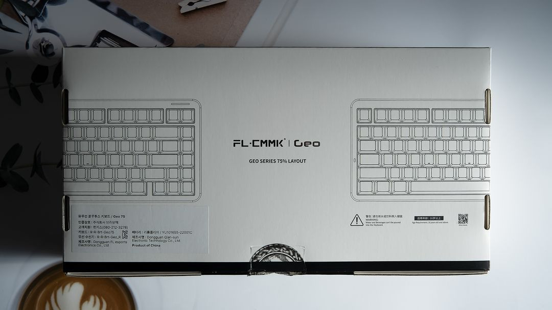 FL-ESPORTS Geo75 유무선 VIA 풀알루미늄 기계식 키보드 (딥 그레이, FL 리치베리축) 이미지