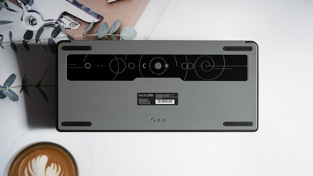 FL-ESPORTS Geo75 유무선 VIA 풀알루미늄 기계식 키보드 (딥 그레이, FL 리치베리축) 이미지