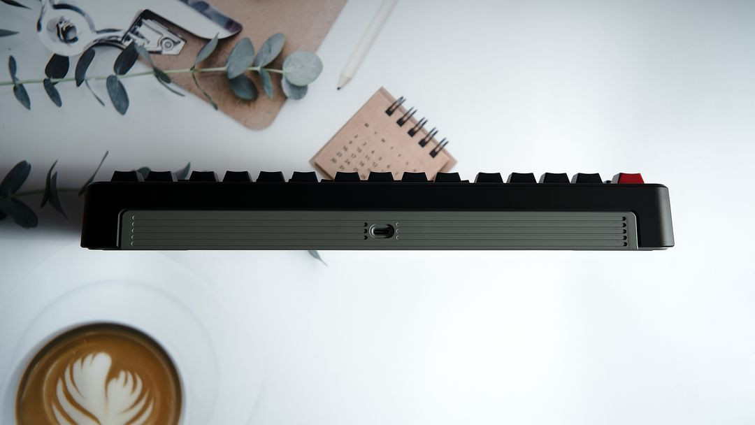 FL-ESPORTS Geo75 유무선 VIA 풀알루미늄 기계식 키보드 (딥 그레이, FL 리치베리축) 이미지