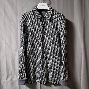 [M size]디올 오블리크 오버셔츠