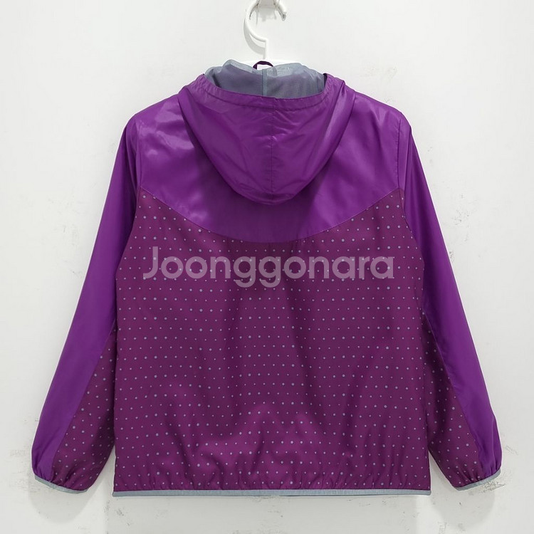 푸마 여성 바람막이 후드집업 점퍼 트레이닝 아우터 L--1