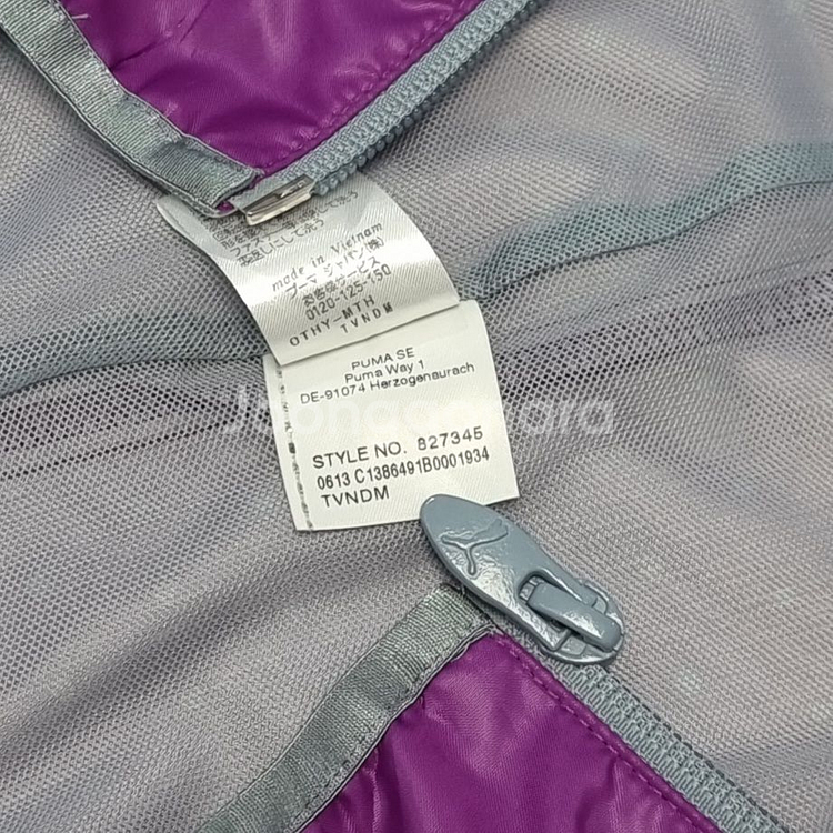 푸마 여성 바람막이 후드집업 점퍼 트레이닝 아우터 L--7