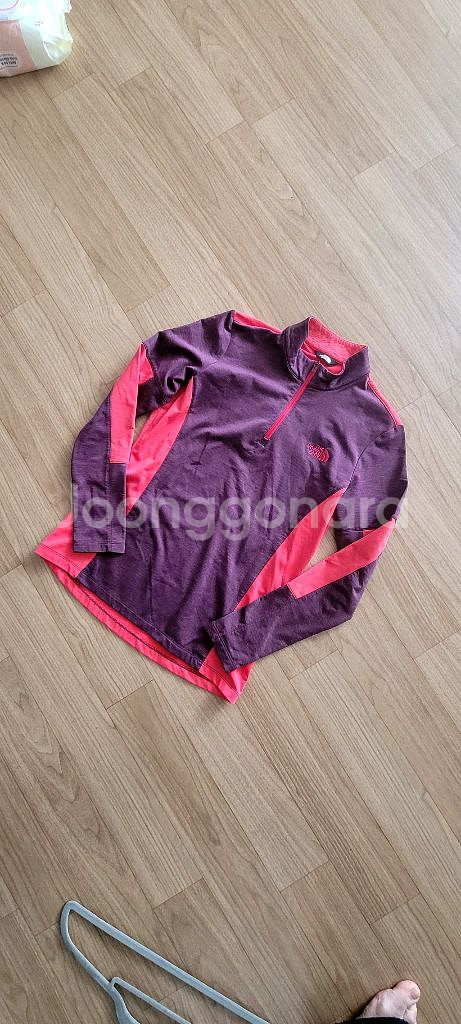 노스페이스 안감기모티셔츠 55--0