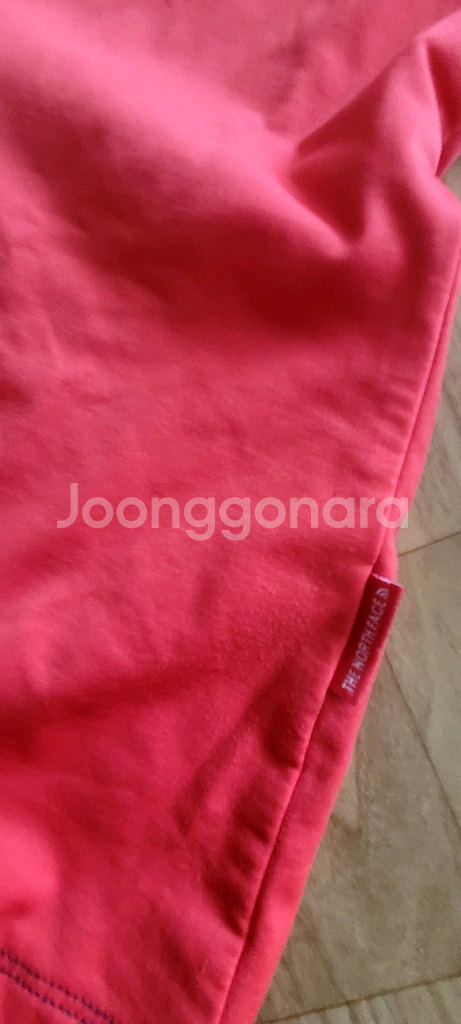 노스페이스 안감기모티셔츠 55--5