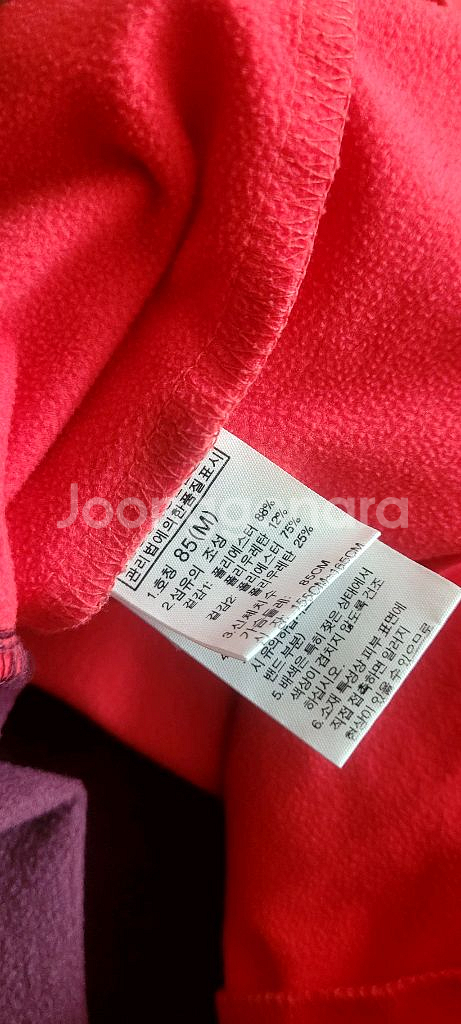 노스페이스 안감기모티셔츠 55--6