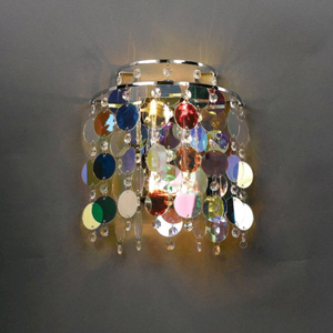 컬러 B/R 크리스탈 벽등