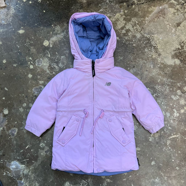 100) 뉴발란스 키즈 리버시블 양면 구스다운 패딩 점퍼 이미지