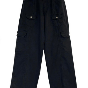 택O,새상품)애즈온 디토 카고팬츠 블랙 s 이미지