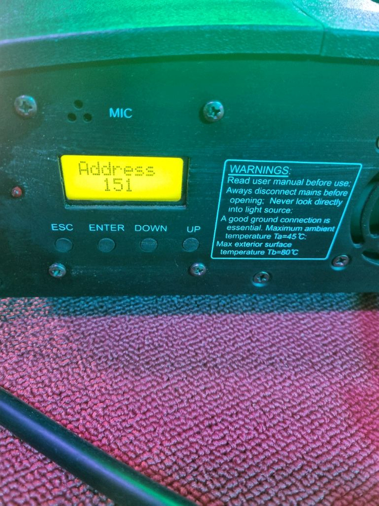 LED 무빙라이트 4개 1개당--1