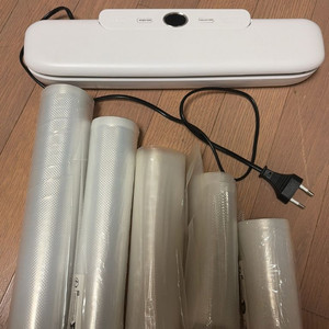 진공 포장기 + 비닐 롤 세트