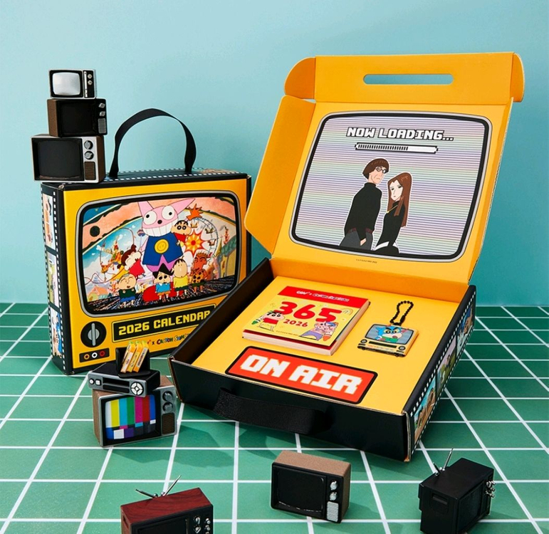 2026 짱구 캘린더 개당 7천원 (반택 2천) CGV 달력 캘린다 옥스포드 9천 이미지