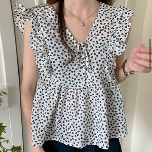 (미네트 블라우스 새상품)