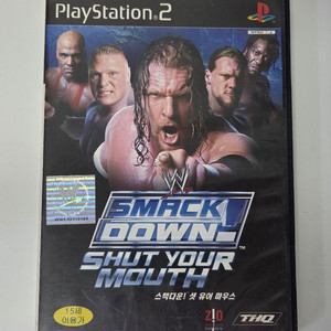 PS2 스맥다운 셧 유어 마우스