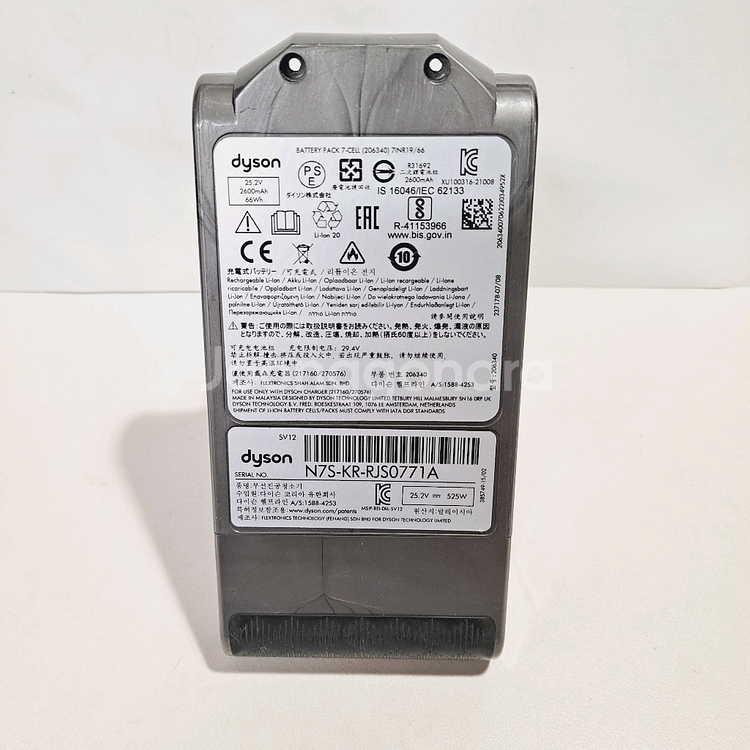 다이슨 v10 무선청소기 정품 배터리 44분 정상작동 순정품 배터리팩--6