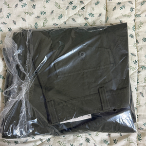 [L]유니클로 저지배럴레그 팬츠 올리브