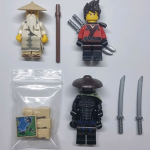 레고 닌자고 무비 70608 마스터 폭포 피규어 세트