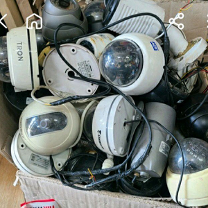 고장 cctv카메라 방범 모형 2개