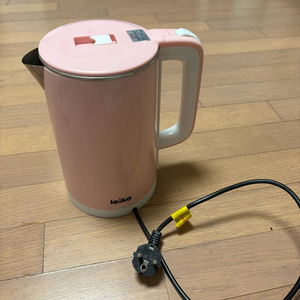 레이코 핑크 전기포트 1.5L 전기주전자