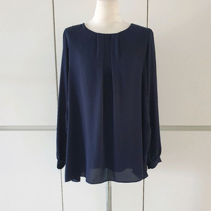 (거의새거)네이비색 블라우스 66 ~ 77반