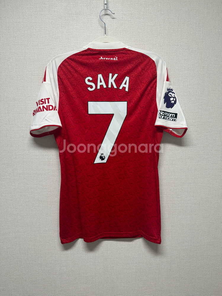(새상품) 25-26 아스날 홈 No.7 사카 리그 정품 유니폼--0