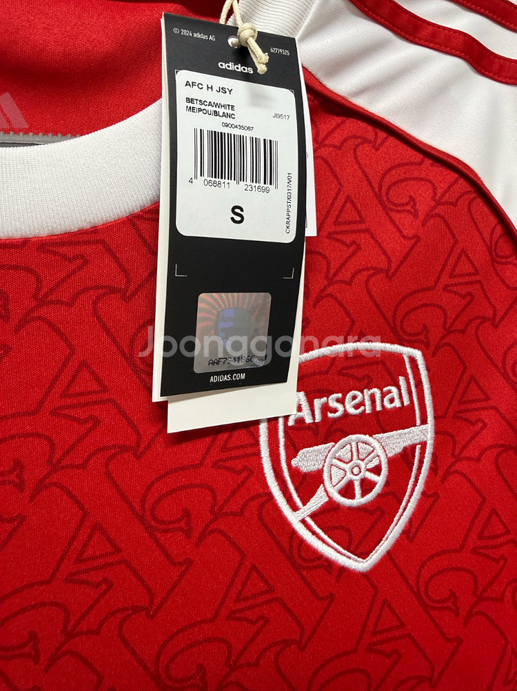 (새상품) 25-26 아스날 홈 No.7 사카 리그 정품 유니폼--6