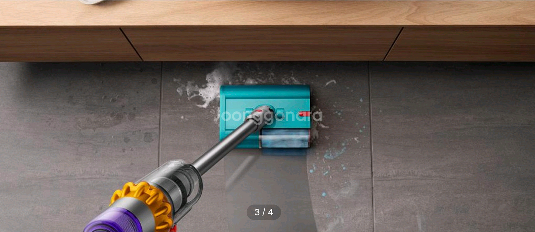 다이슨 프리미엄 디텍트 서브마린 물걸레+진공 무선청소기 V15S / 엘로니켈--2