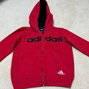 유아 아디다스 후드 집업