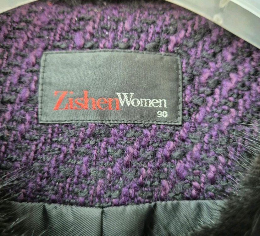 지센 밍크트리밍 롱자켓55--3