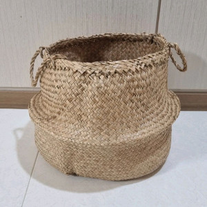라탄 해초바구니 화분 커버