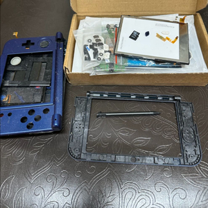 뉴 닌텐도 3ds xl 블루 부품용 + 포켓몬 뱅크 포켓몬 무버 포켓몬스터 금 은 포켓몬스터 썬문 특별 체험판 등등