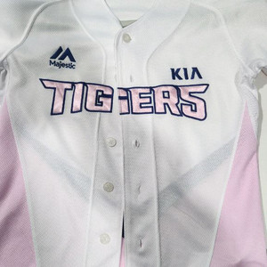 기아타이거즈 핑크야구 마제틱유니폼80