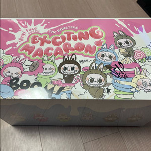 팝마트 정품 라부부 마카롱 홀박스 새상품 이미지