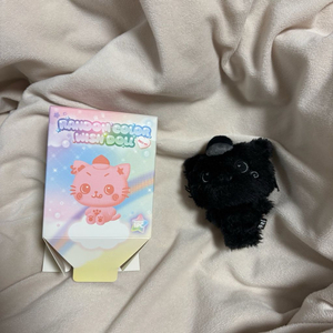 컬러돌 리쿠 쿠리 블랙 검정 시크릿 엔시티위시 위시돌 이미지