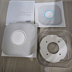 IoT 구글 네스트 프로텍트(화재감지, 일산화탄소)감지 미사용 팝니다
