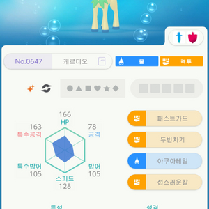 포켓몬 이로치 케르디오 닌텐도 스위치