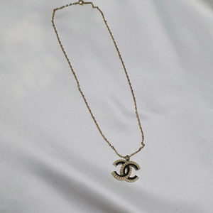 샤넬 로고 샤넬풍 빈티지 목걸이 팔아요 ~ 이미지