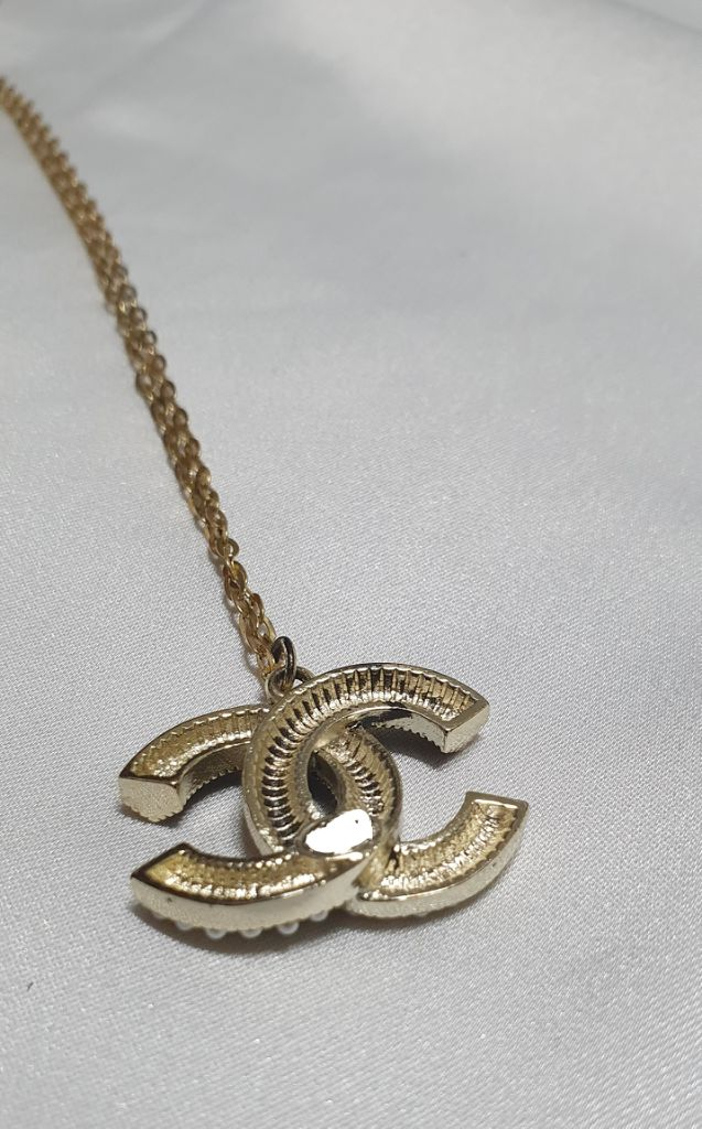 샤넬 로고 샤넬풍 빈티지 목걸이 팔아요 ~ 이미지