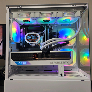 9800x3d, b850m, rtx 4080 super AERO 본체