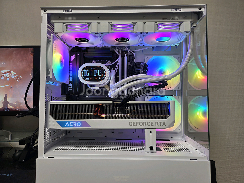 9800x3d, b850m, rtx 4080 super AERO 본체--3