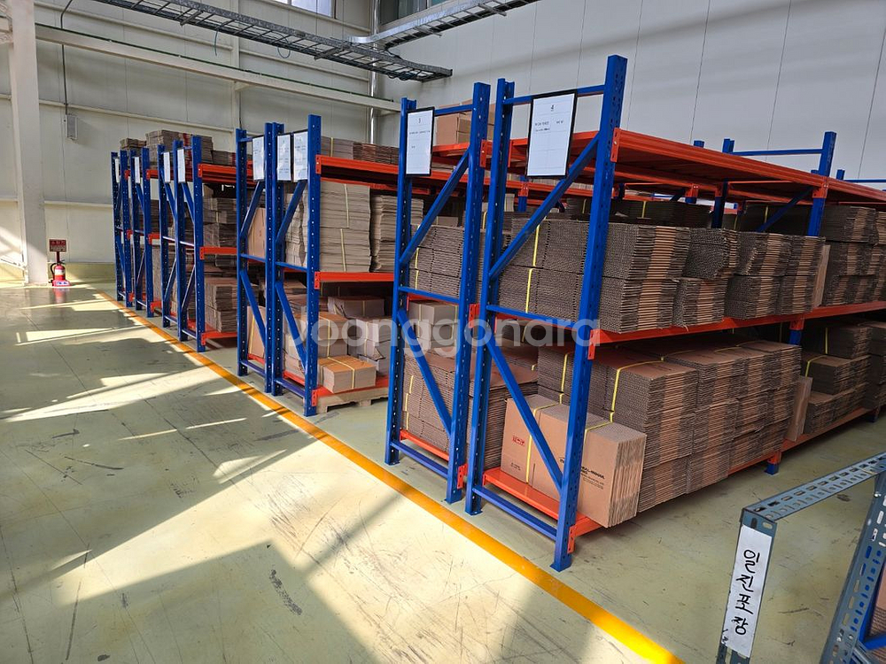 대형 철제선반 무볼트중량랙 새제품 전국최저가 전국 배송 창고용 고릴라랙--7