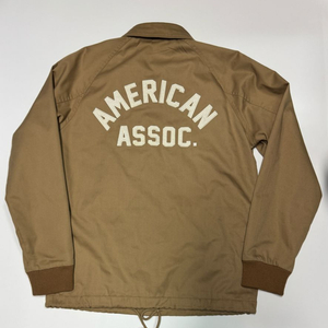 후아유 오버핏 아메리칸 스펠로고 코치 자켓 XL