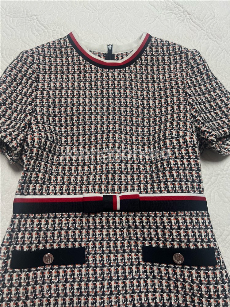 마쥬 maje 트위드 원피스 38사이즈--2