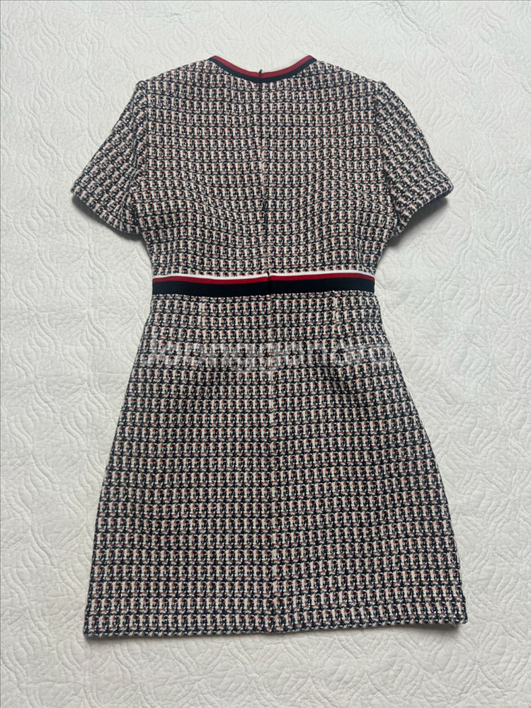 마쥬 maje 트위드 원피스 38사이즈--3