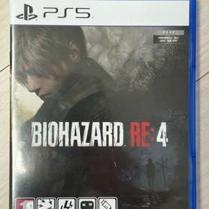플레이스테션(플스) 바이오하자드re4 타이틀(cd) 팔아요.