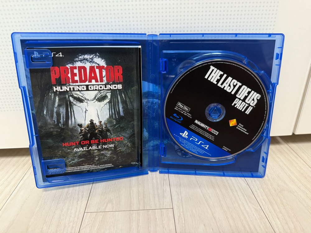 플레이스테션(플스) 라스트오브어스(1,2)세트 타이틀(cd) 팔아요. 이미지