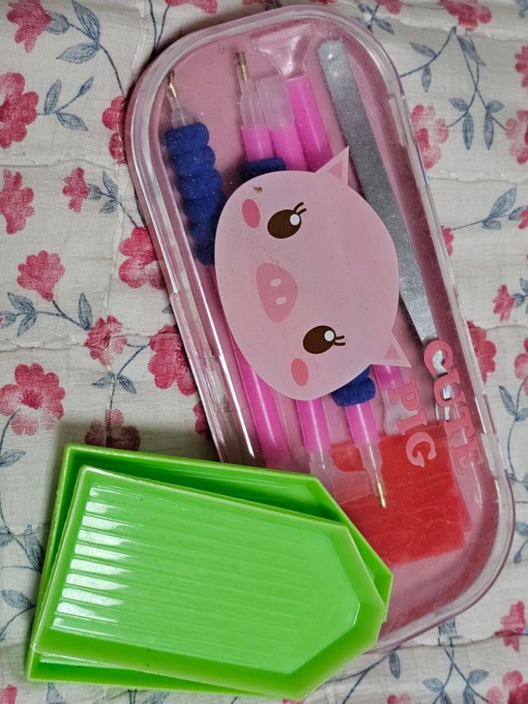 보석십자수 용품 케이스,보석비즈 일괄 이미지