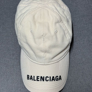 발렌시아가 로고 바이저캡 미사용 L(59cm) 볼캡 모자