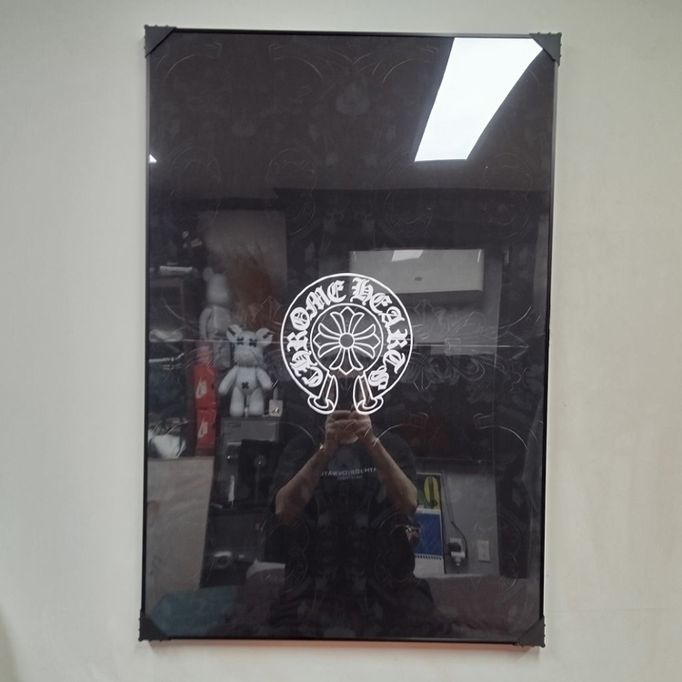 크롬하츠 반지 목걸이 팔찌 그림액자 그림 액자 팝아트 인테리어소품 명품그림 명품액자 꽃 곰인형 콜라보 인테리어 로고 이미지