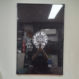 크롬하츠 반지 목걸이 팔찌 그림액자 그림 액자 팝아트 인테리어소품 명품그림 명품액자 꽃 곰인형 콜라보 인테리어 로고 이미지